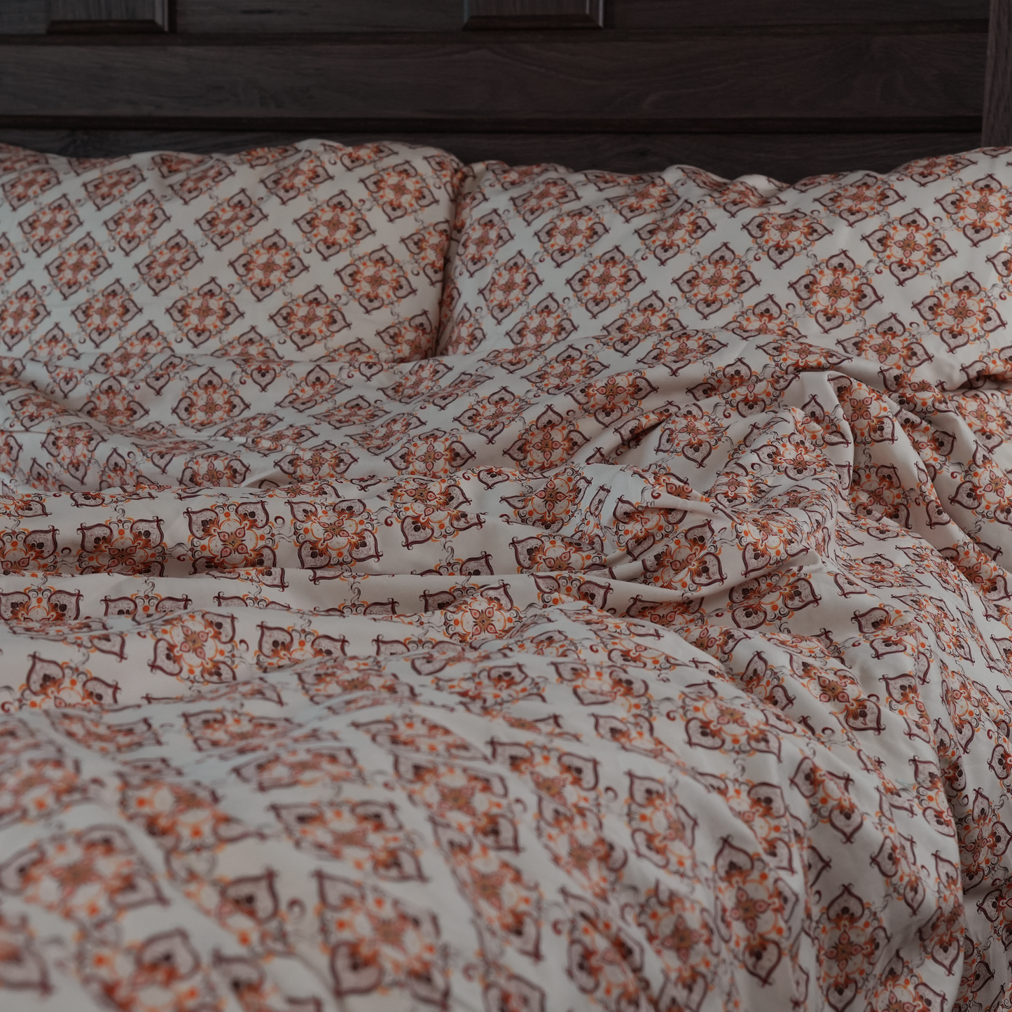 Vine Mosaic Duvet Cover Set - 125（gsm）