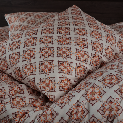 Vine Mosaic Duvet Cover Set - 125（gsm）
