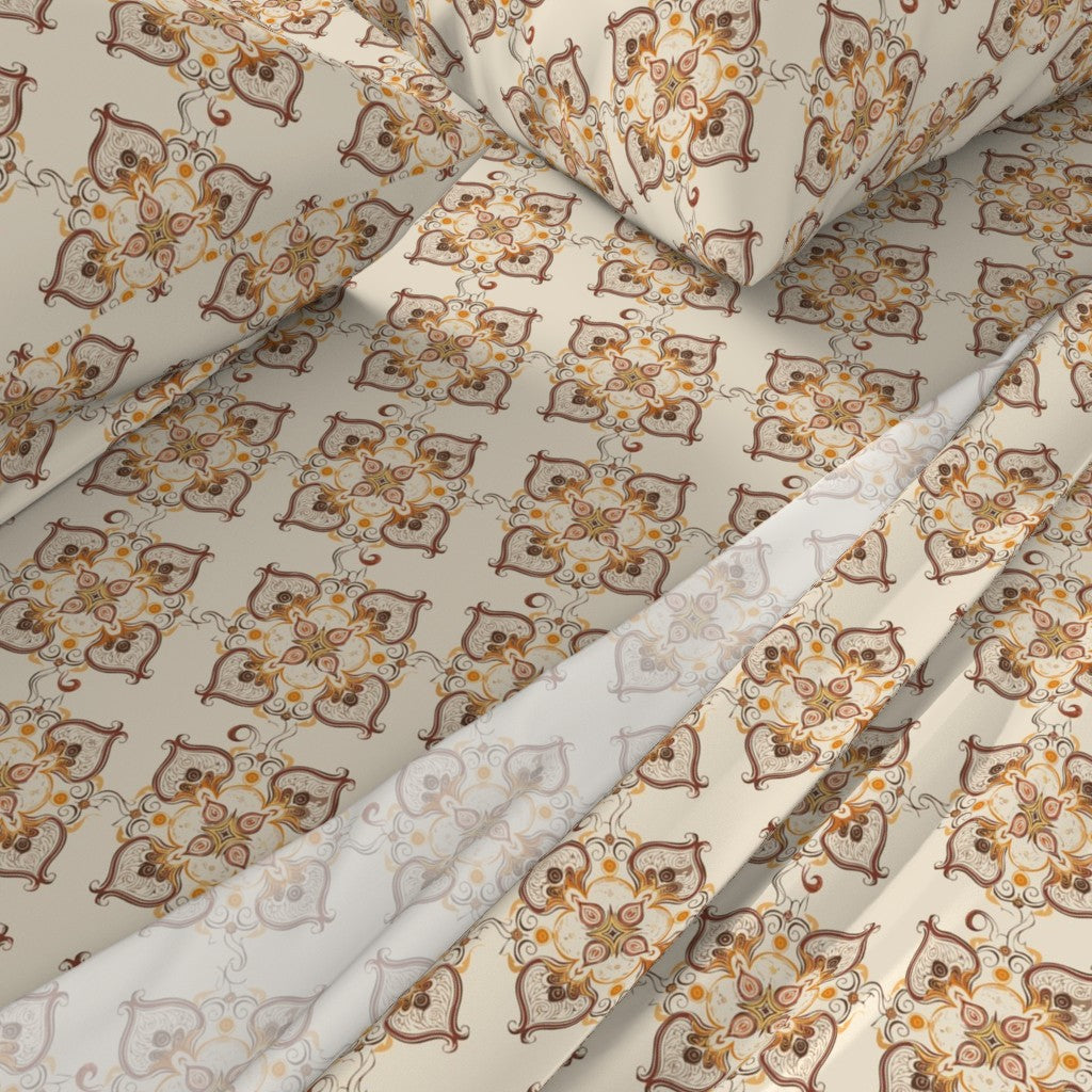 Premium Wide Sateen Cotton Fabric Bed Sheets