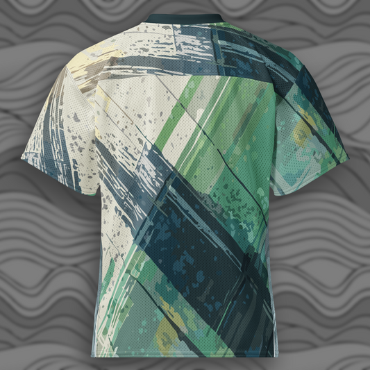 Neon Fade American football unisex jersey for Men and Women