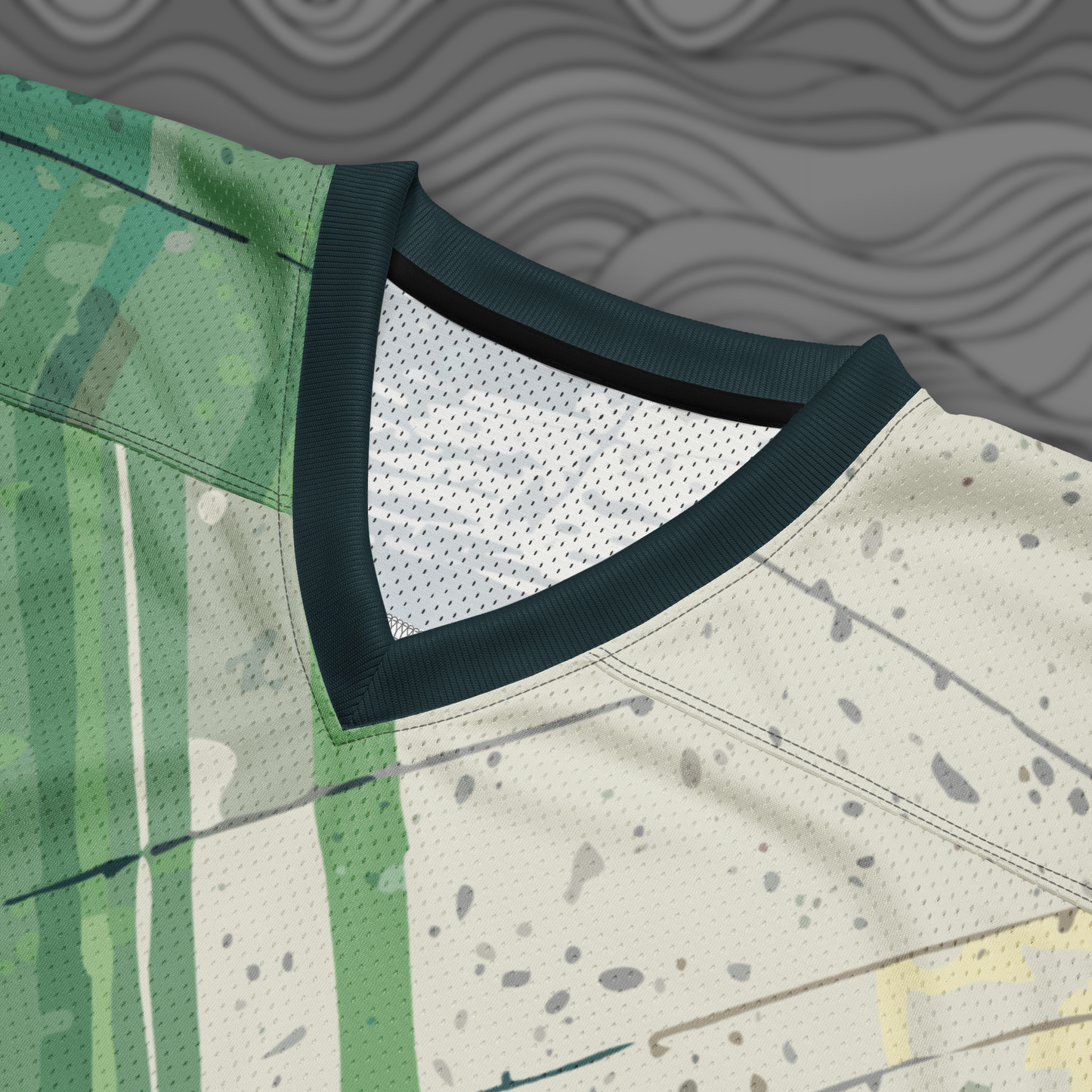 Neon Fade American football unisex jersey for Men and Women