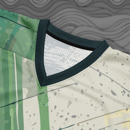 Neon Fade American football unisex jersey for Men and Women