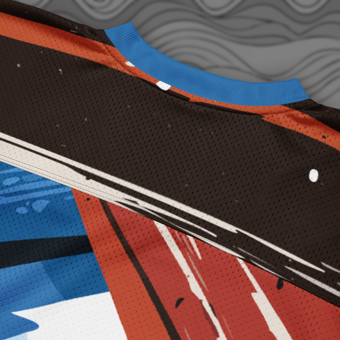 Diagonal Fury American football unisex jersey for Men and Women