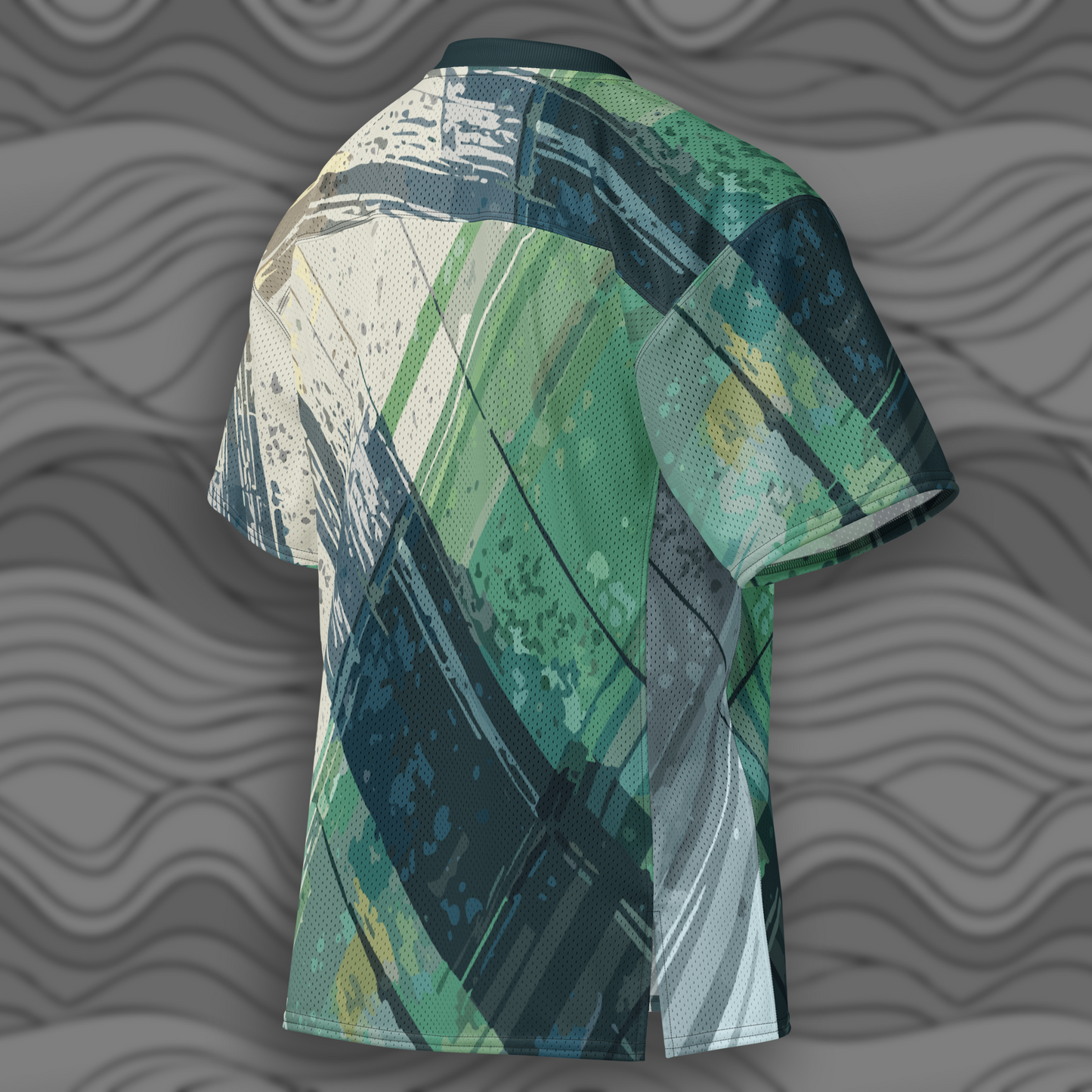 Neon Fade American football unisex jersey for Men and Women