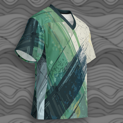 Neon Fade American football unisex jersey for Men and Women