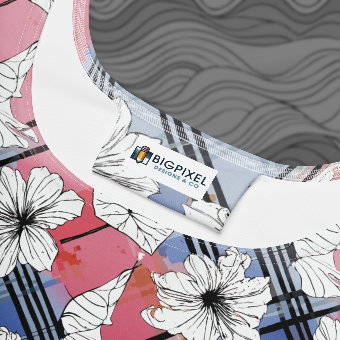 Colorful Floral Skater Dress – Casual & Party Ready