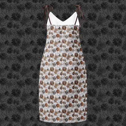 Rustleaf Sketch floral Midi Dress