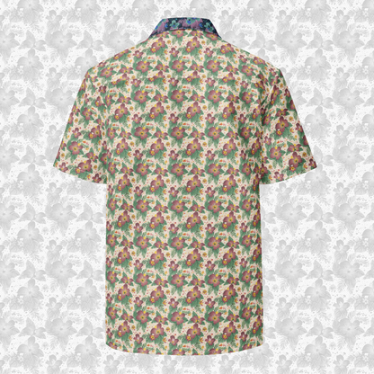 Tropical Afterglow Floral Button Up Shirt