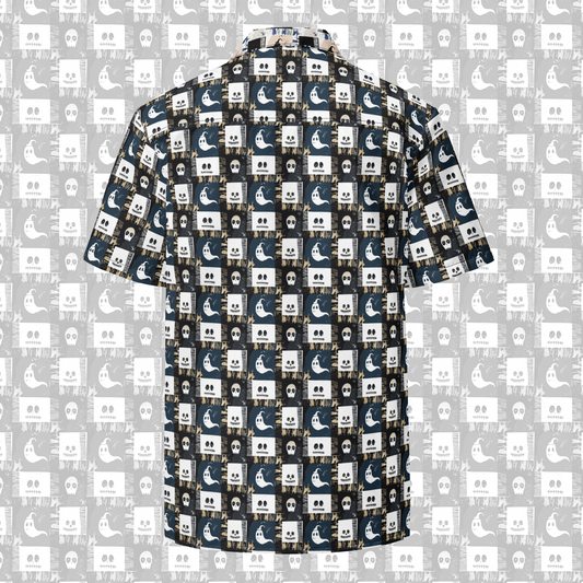 Threaded Ghost Button Up Shirt