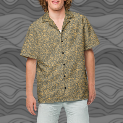 Desert Bloom Button-Up Shirt for Men