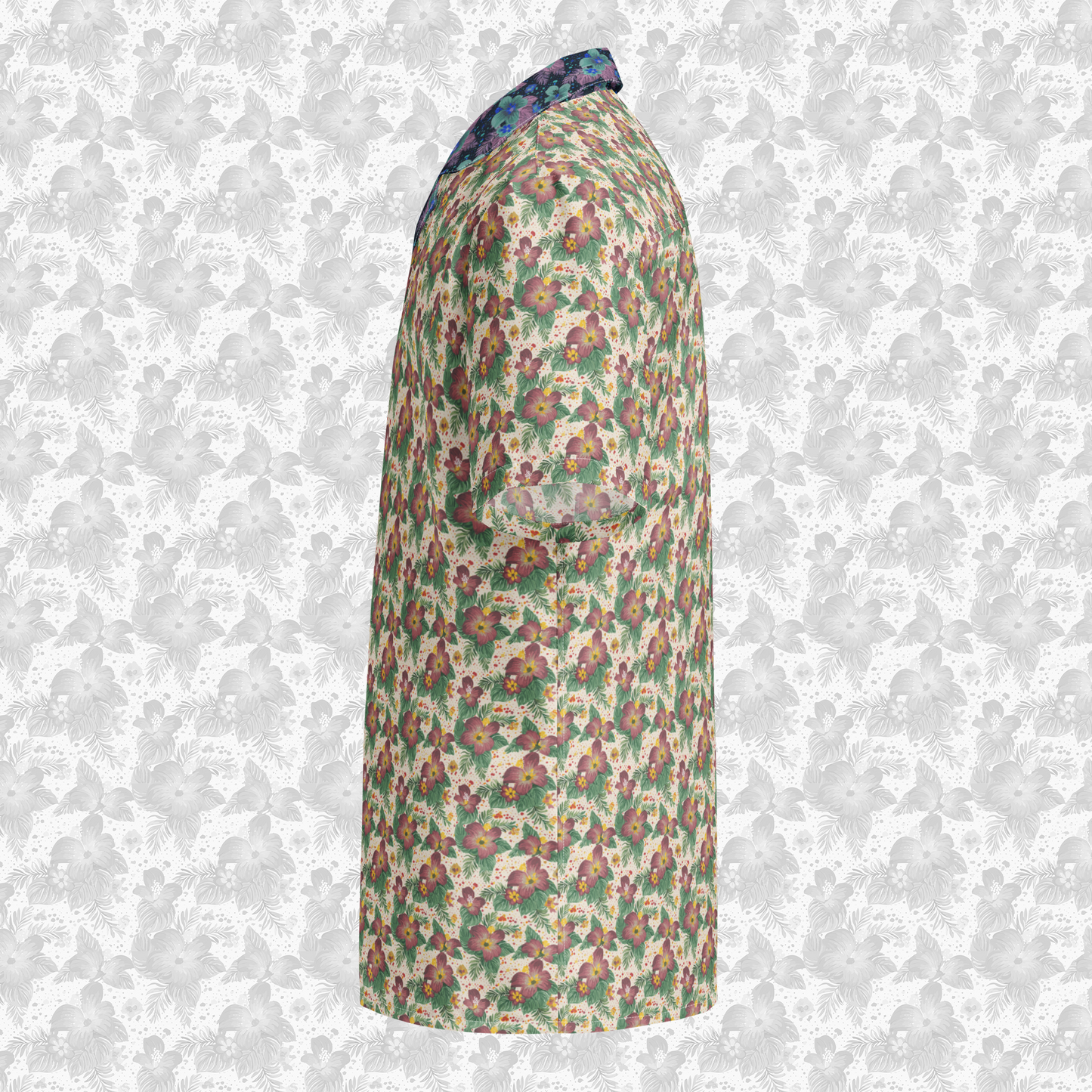 Tropical Afterglow Floral Button Up Shirt