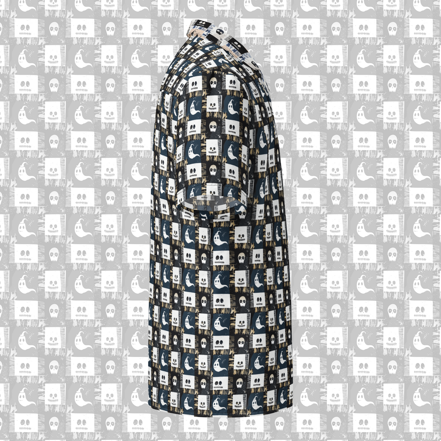 Threaded Ghost Button Up Shirt