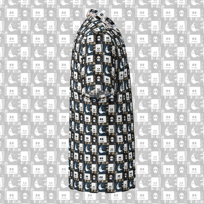 Threaded Ghost Button Up Shirt