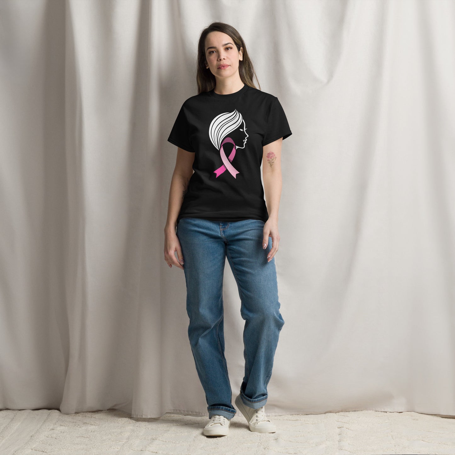 Breast Cancer Awareness Unisex T-Shirt – Strength, Hope & Courage