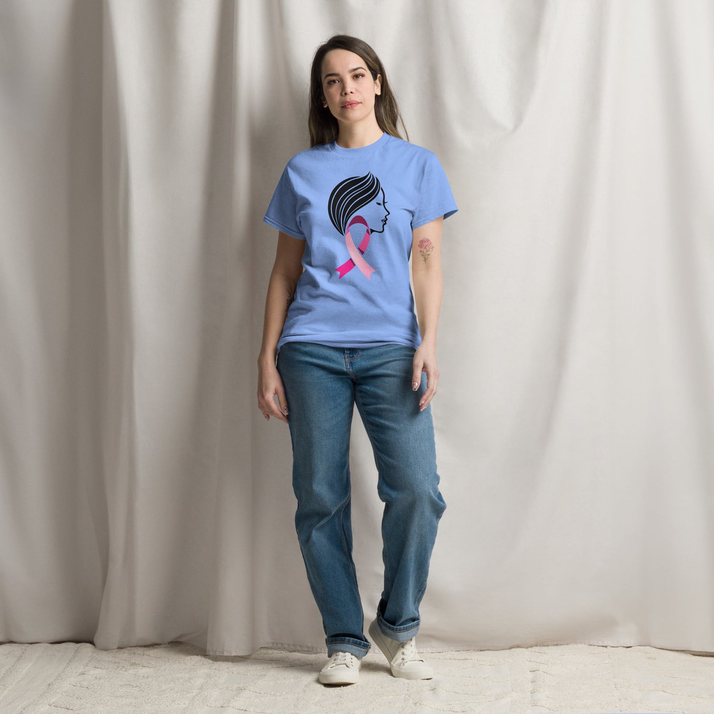 Breast Cancer Awareness Unisex T-Shirt – Strength, Hope & Courage