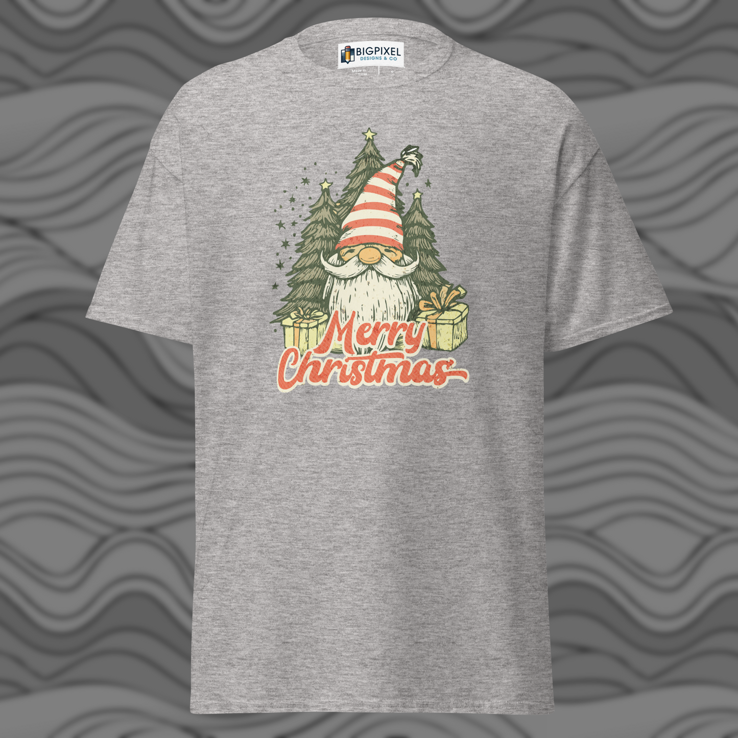 Christmas Gnome Unisex T-Shirt Fun Holiday Style for Men & Women