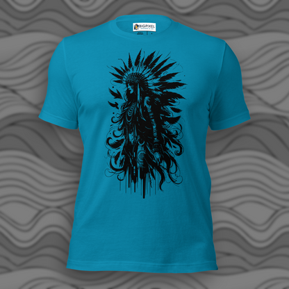 Silent Feather Unisex Graphic Tee for Men & Women
