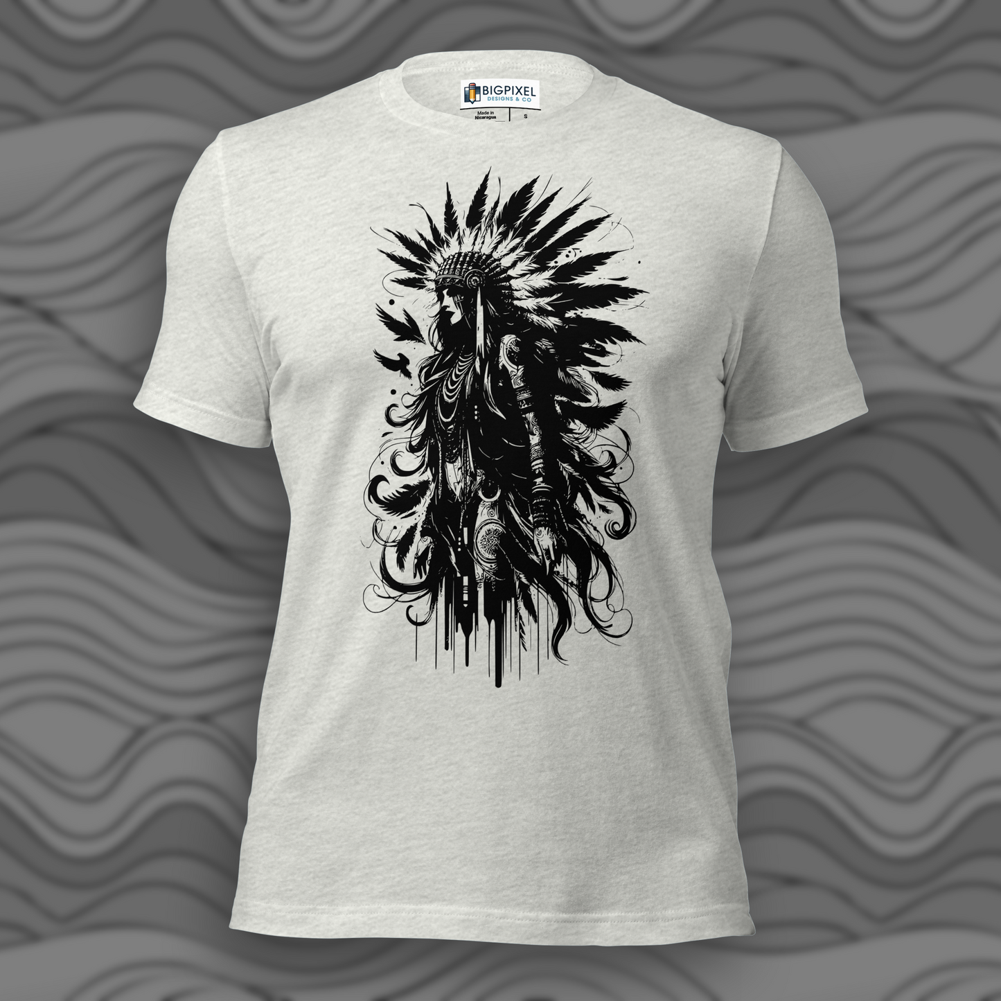 Silent Feather Unisex Graphic Tee for Men & Women
