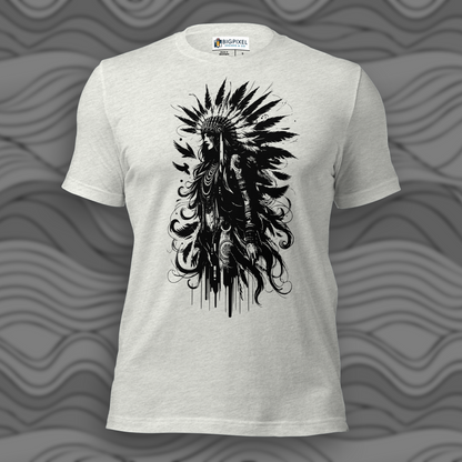 Silent Feather Unisex Graphic Tee for Men & Women