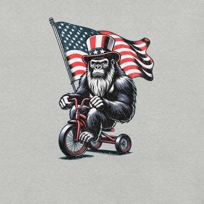 Patriotic Gorilla 4th of July Unisex T-shirt