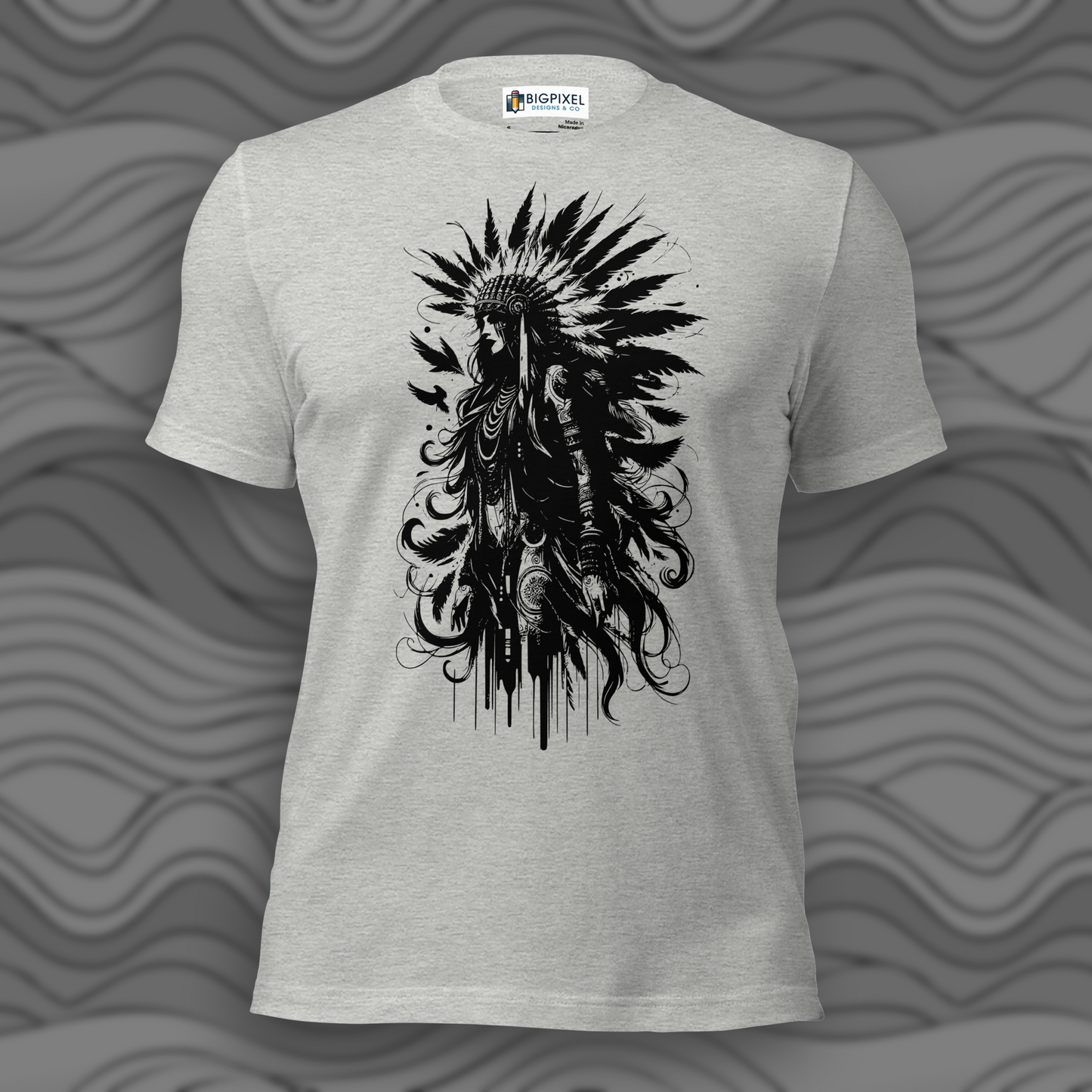 Silent Feather Unisex Graphic Tee for Men & Women
