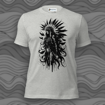 Silent Feather Unisex Graphic Tee for Men & Women