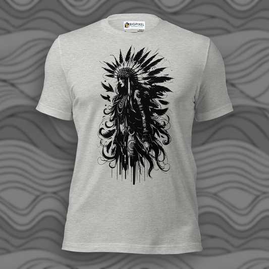 Silent Feather Unisex Graphic Tee for Men & Women
