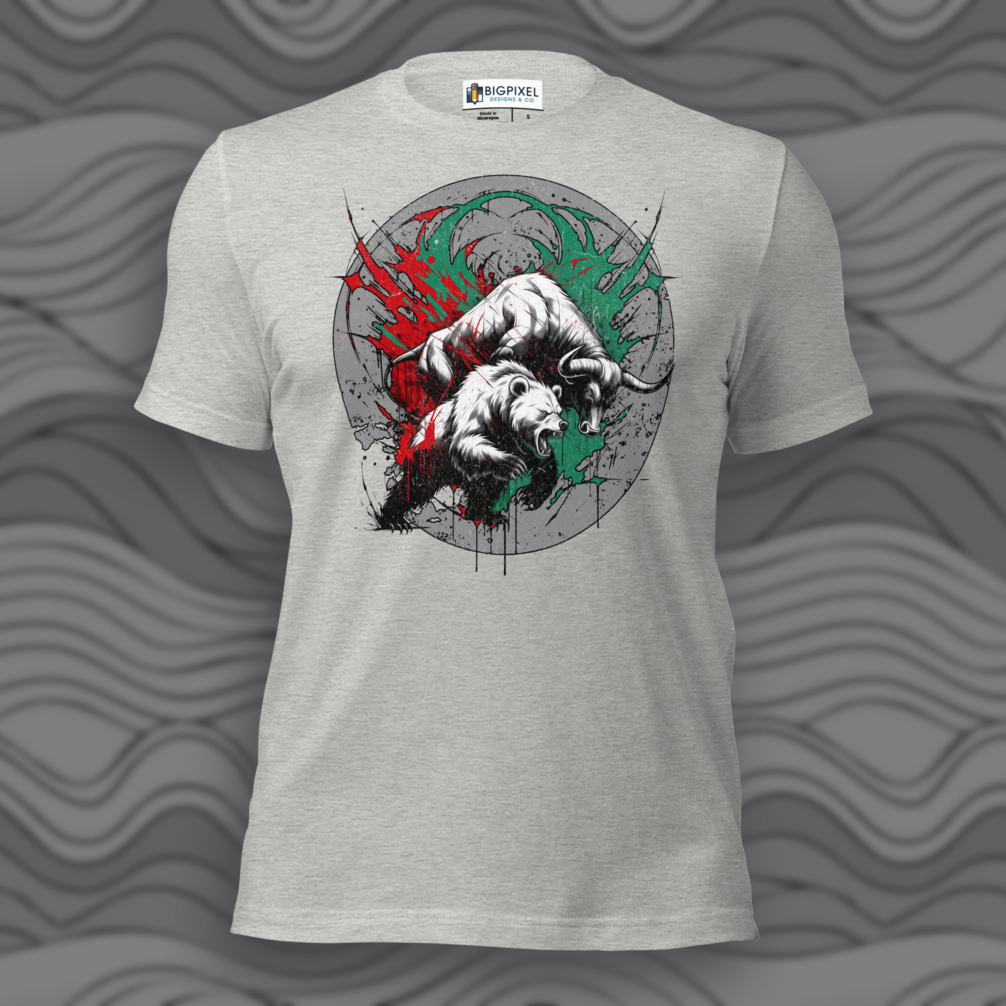 Bull vs Bear Unisex t-shirt