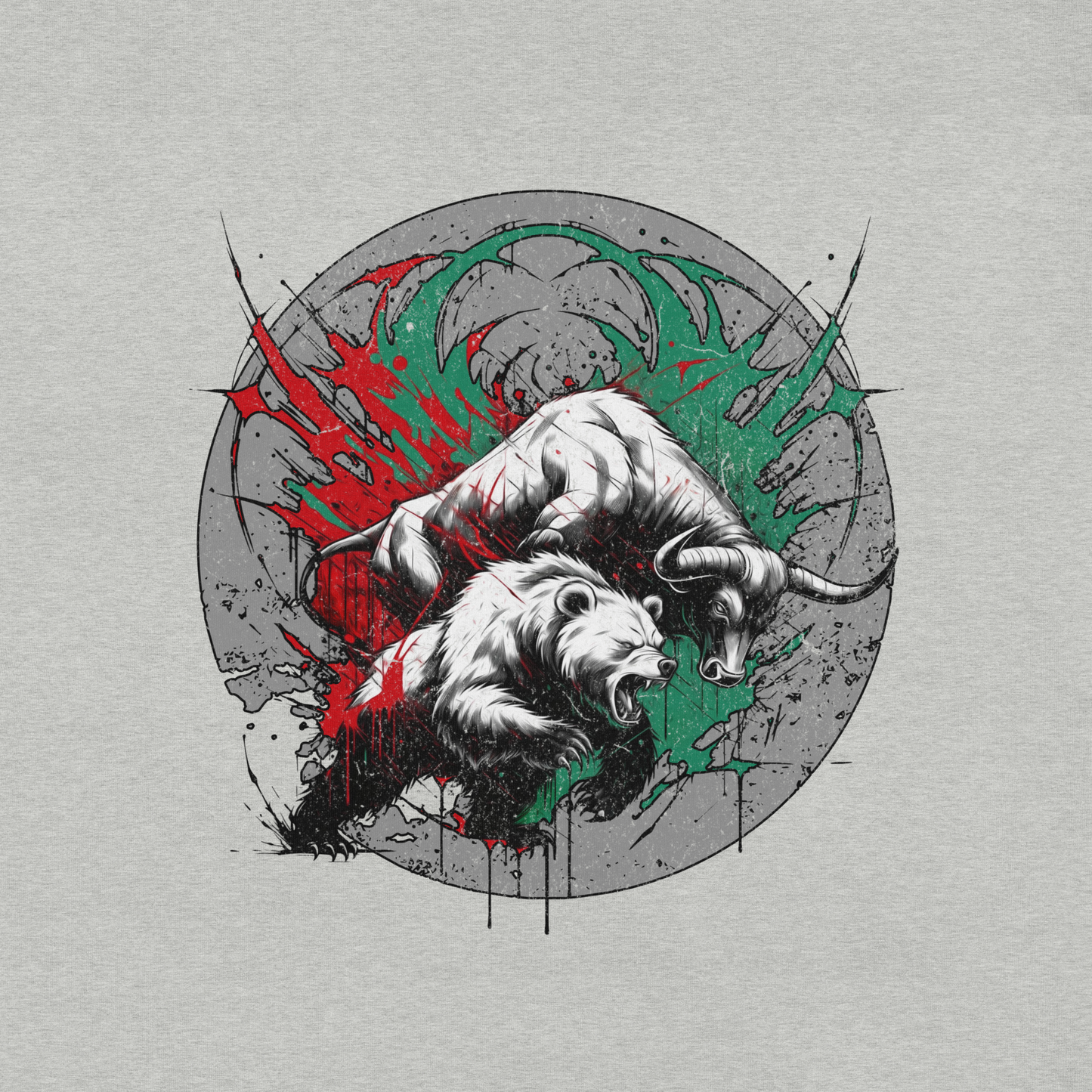Bull vs Bear Unisex t-shirt