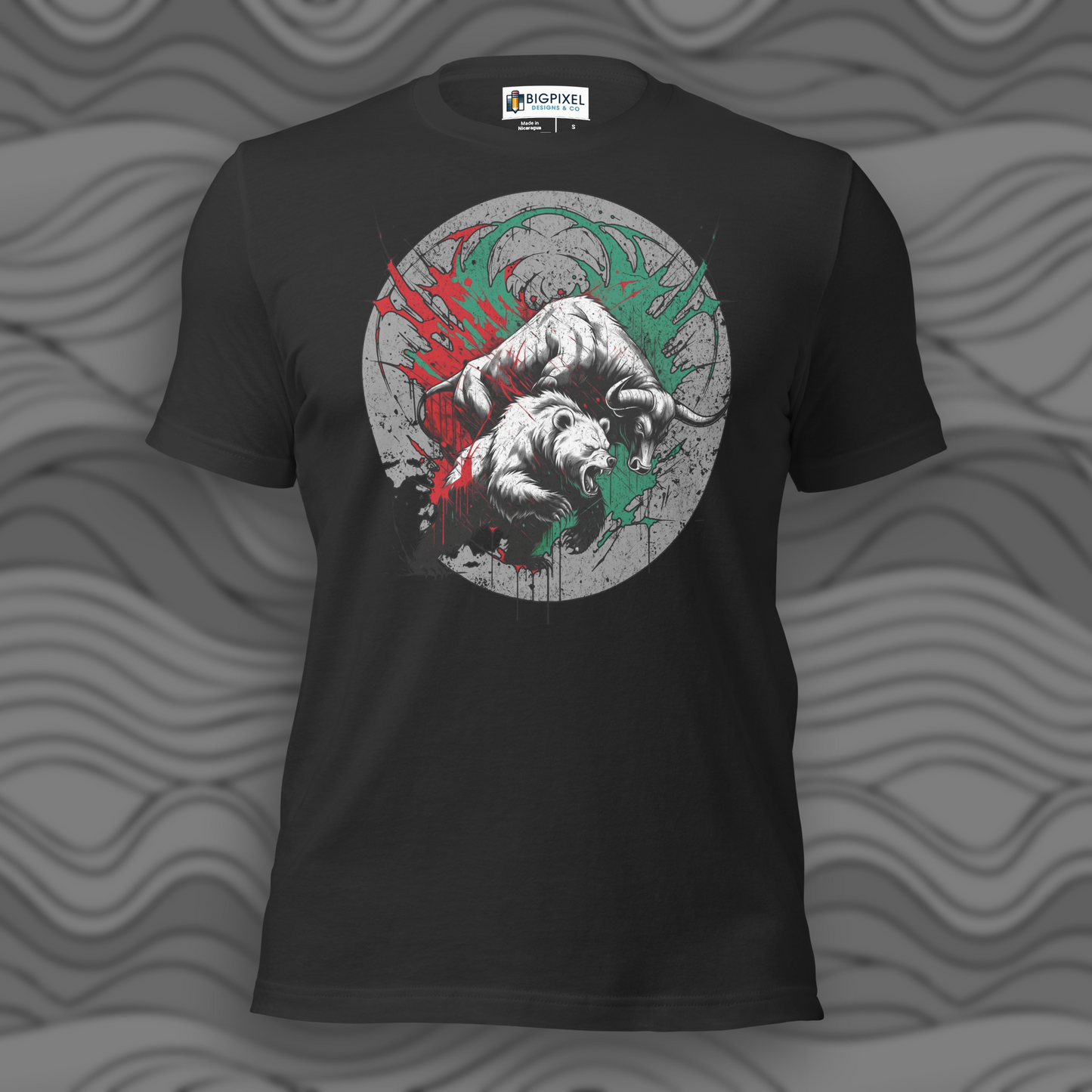 Bull vs Bear Unisex t-shirt