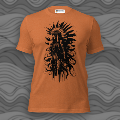 Silent Feather Unisex Graphic Tee for Men & Women