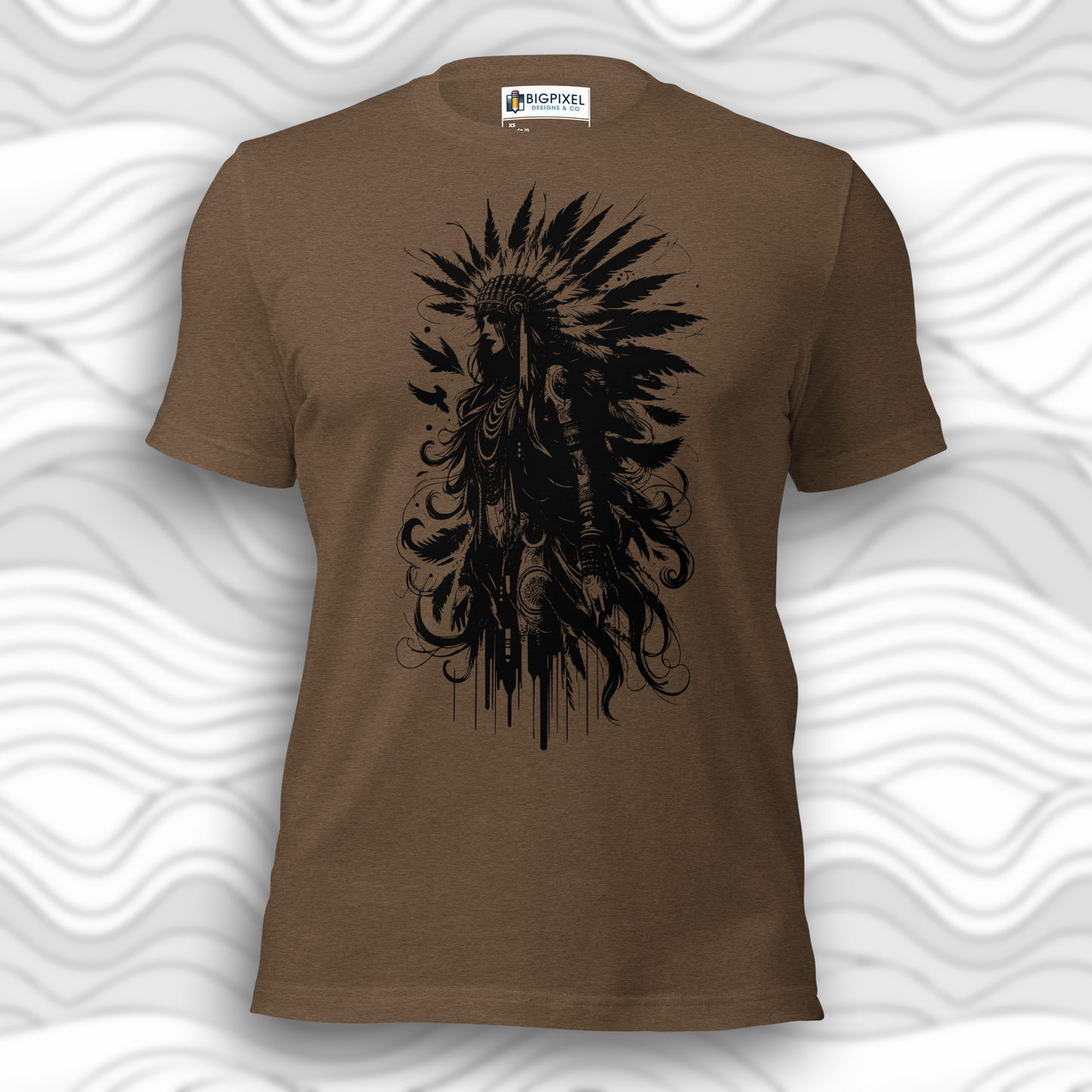 Silent Feather Unisex Graphic Tee for Men & Women