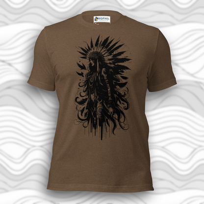 Silent Feather Unisex Graphic Tee for Men & Women