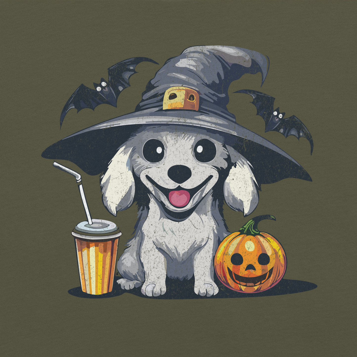 Pumpkin Pup Halloween  Unisex t-shirt