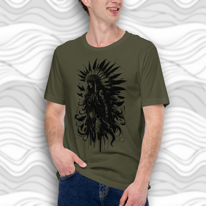 Silent Feather Unisex Graphic Tee for Men & Women