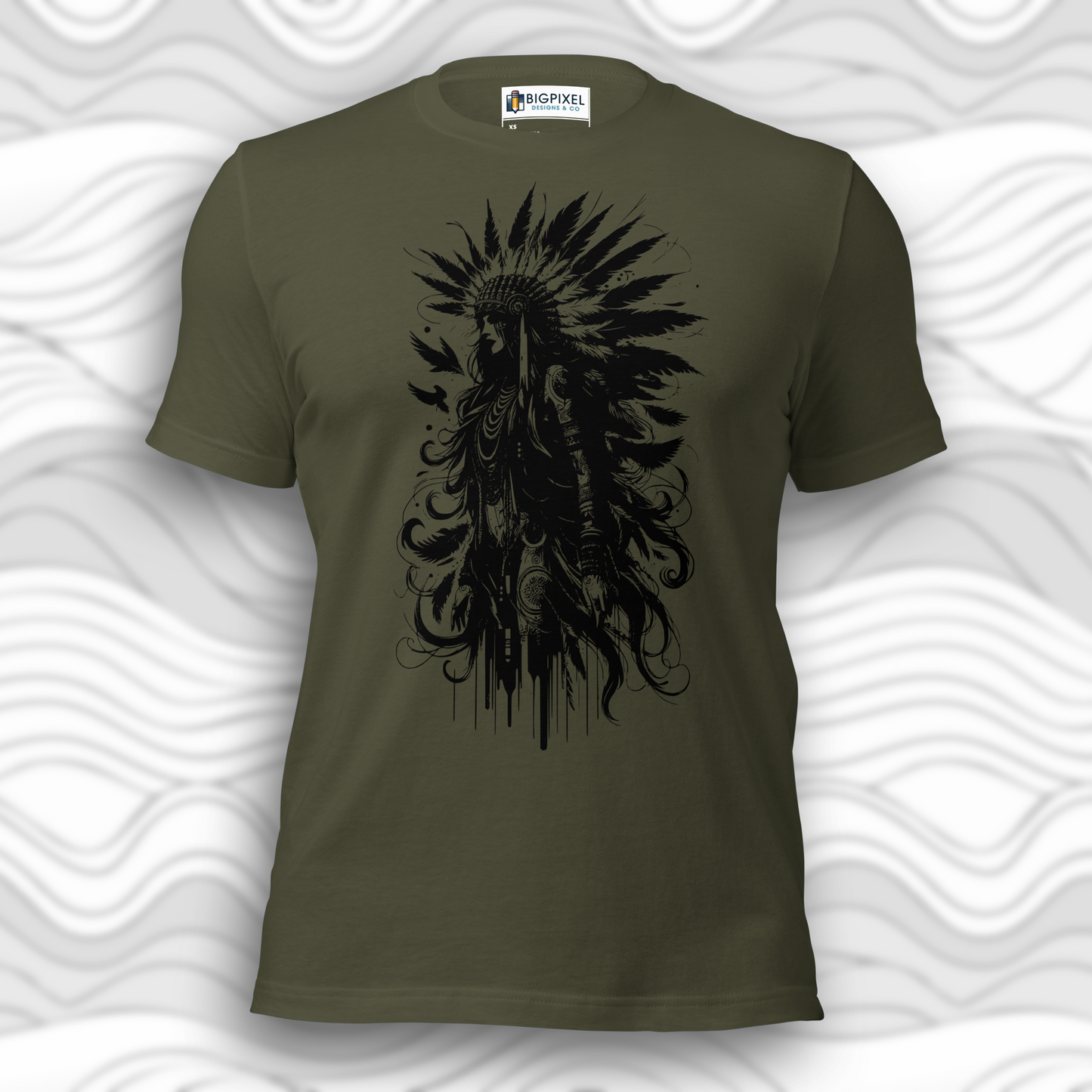 Silent Feather Unisex Graphic Tee for Men & Women
