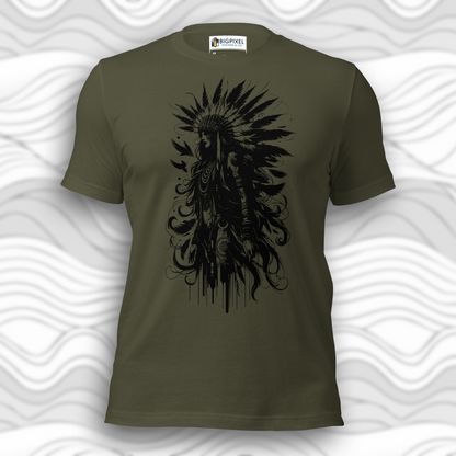 Silent Feather Unisex Graphic Tee for Men & Women