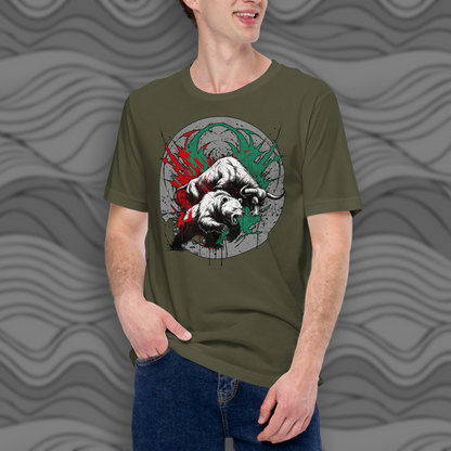 Bull vs Bear Unisex t-shirt