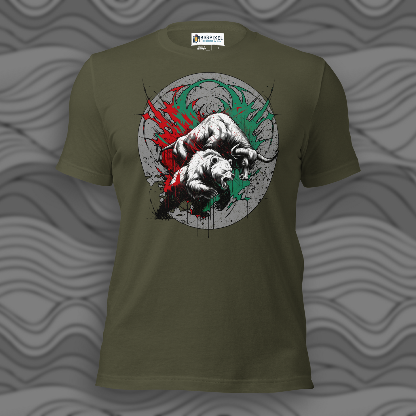 Bull vs Bear Unisex t-shirt