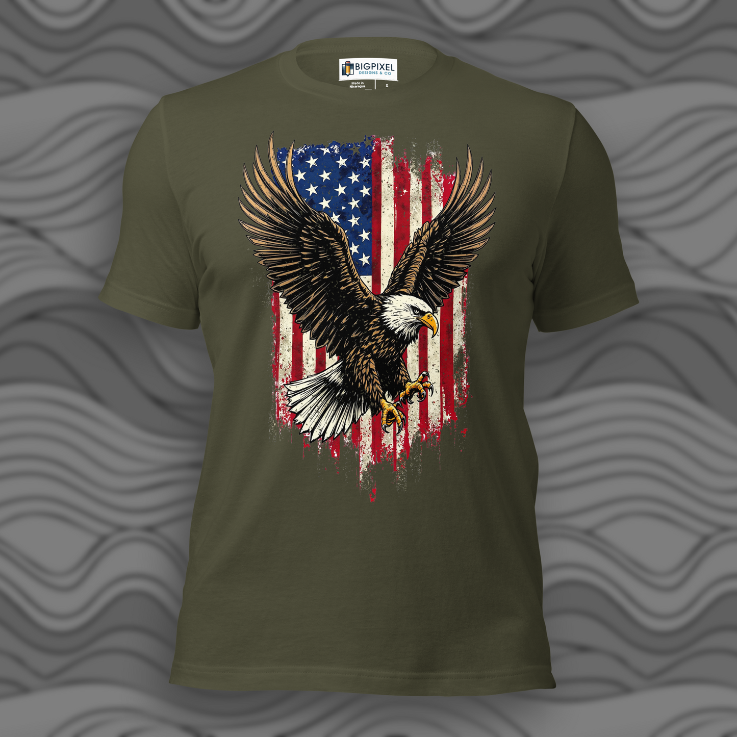 American Bald Eagle v5 Unisex T-Shirt