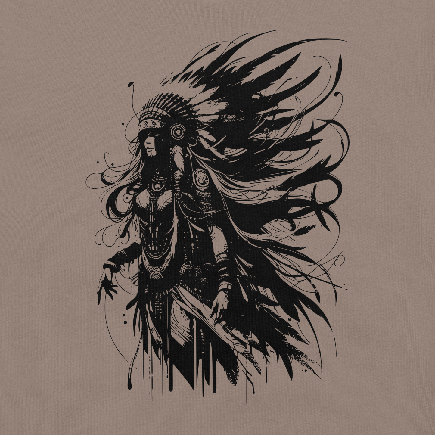 Female Warrior Unisex Graphic Tee