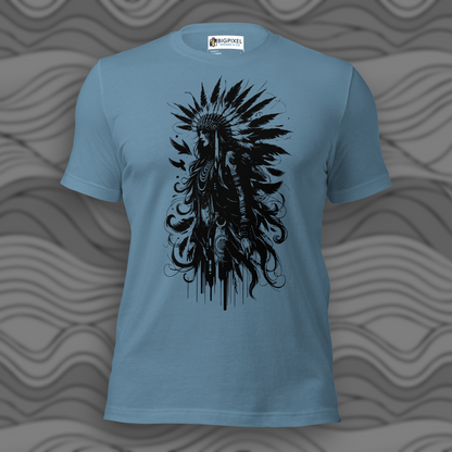 Silent Feather Unisex Graphic Tee for Men & Women