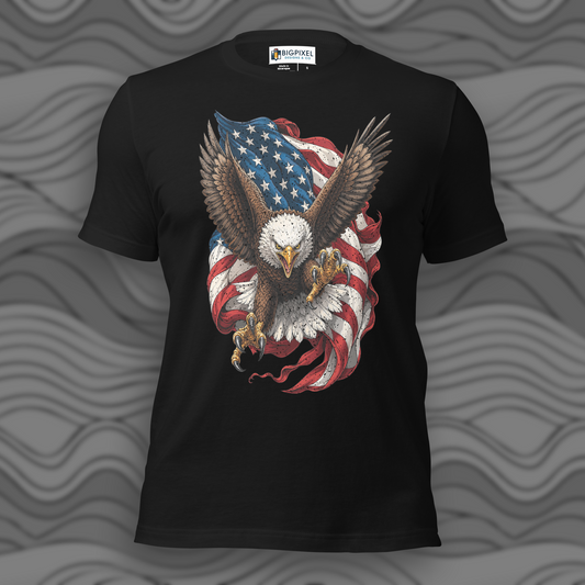 American Bald Eagle v3 Unisex T-Shirt